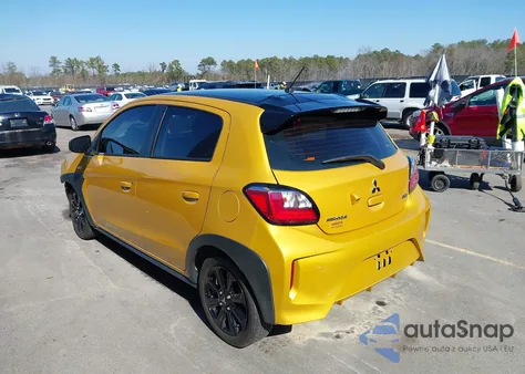 2024 Mitsubishi Mirage Black Edition/Ralliart/Se из США, поврежденный, VIN ML32AWHJ9RH040052